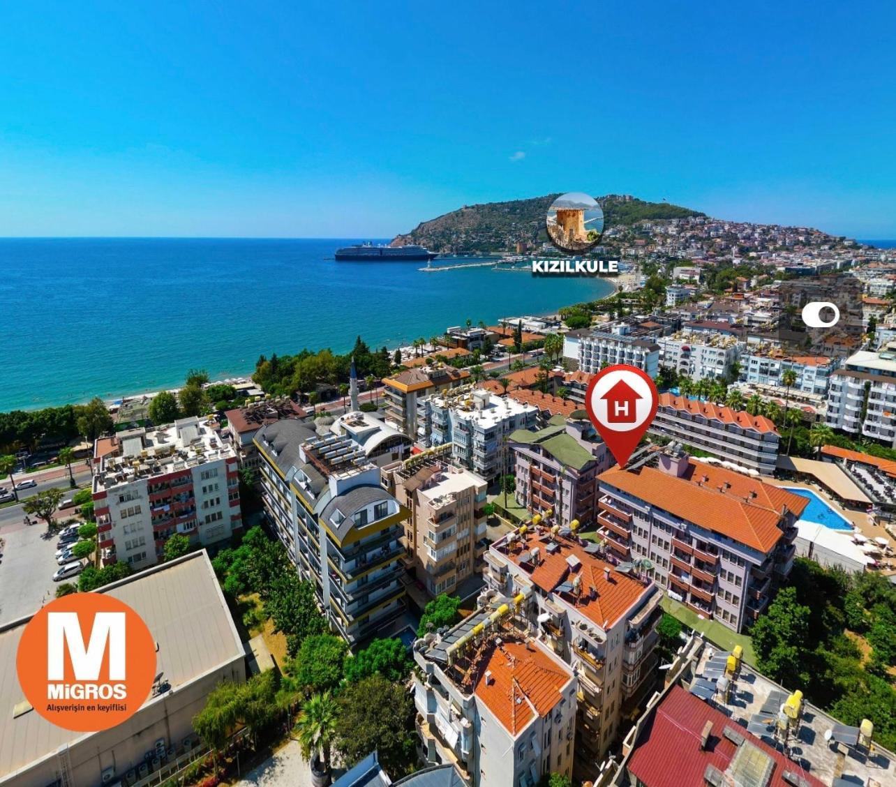 ألانيا Maren City Apart Hotel المظهر الخارجي الصورة